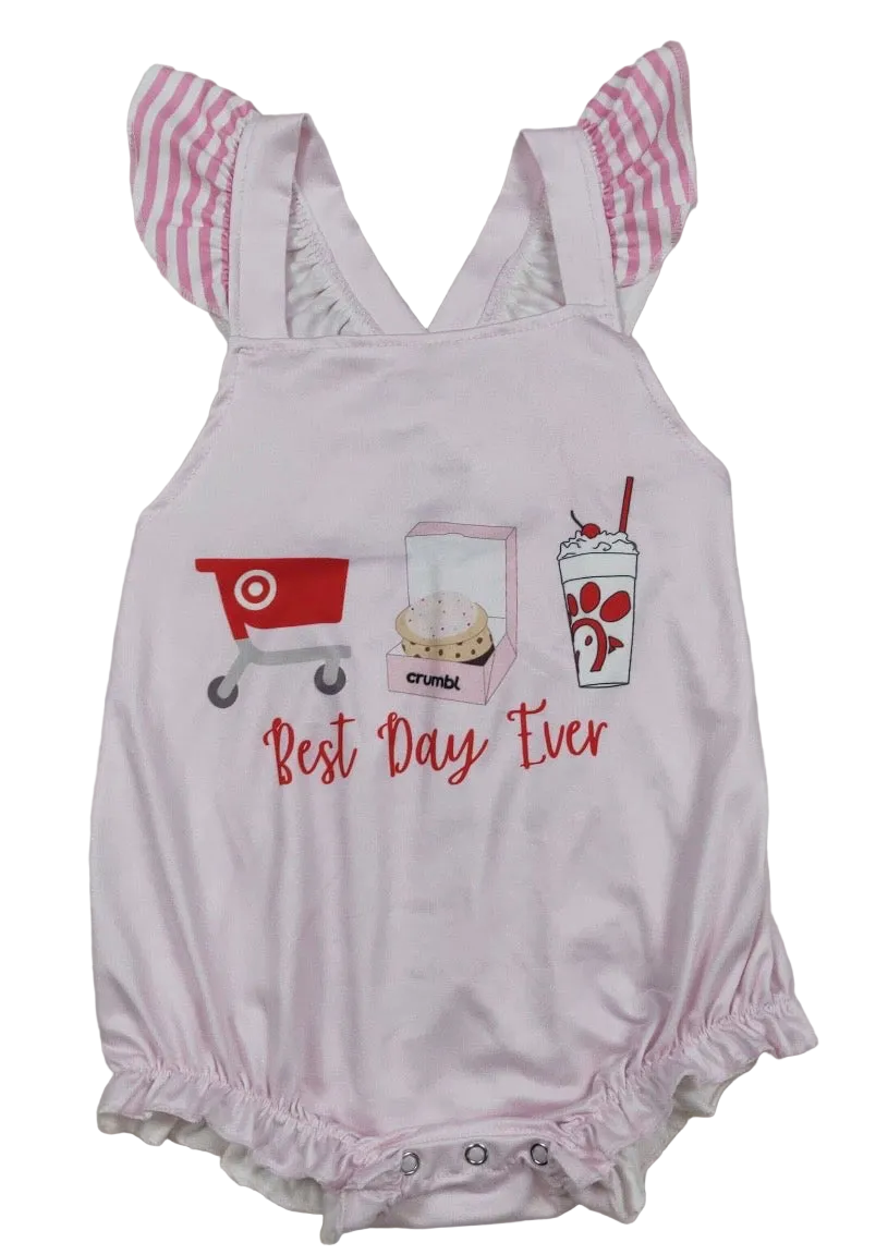 “Best Day Ever” Baby Romper