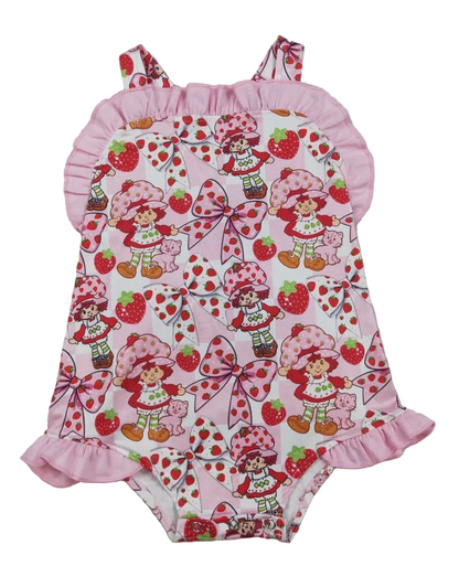 Strawberry Shortcake Baby Romper